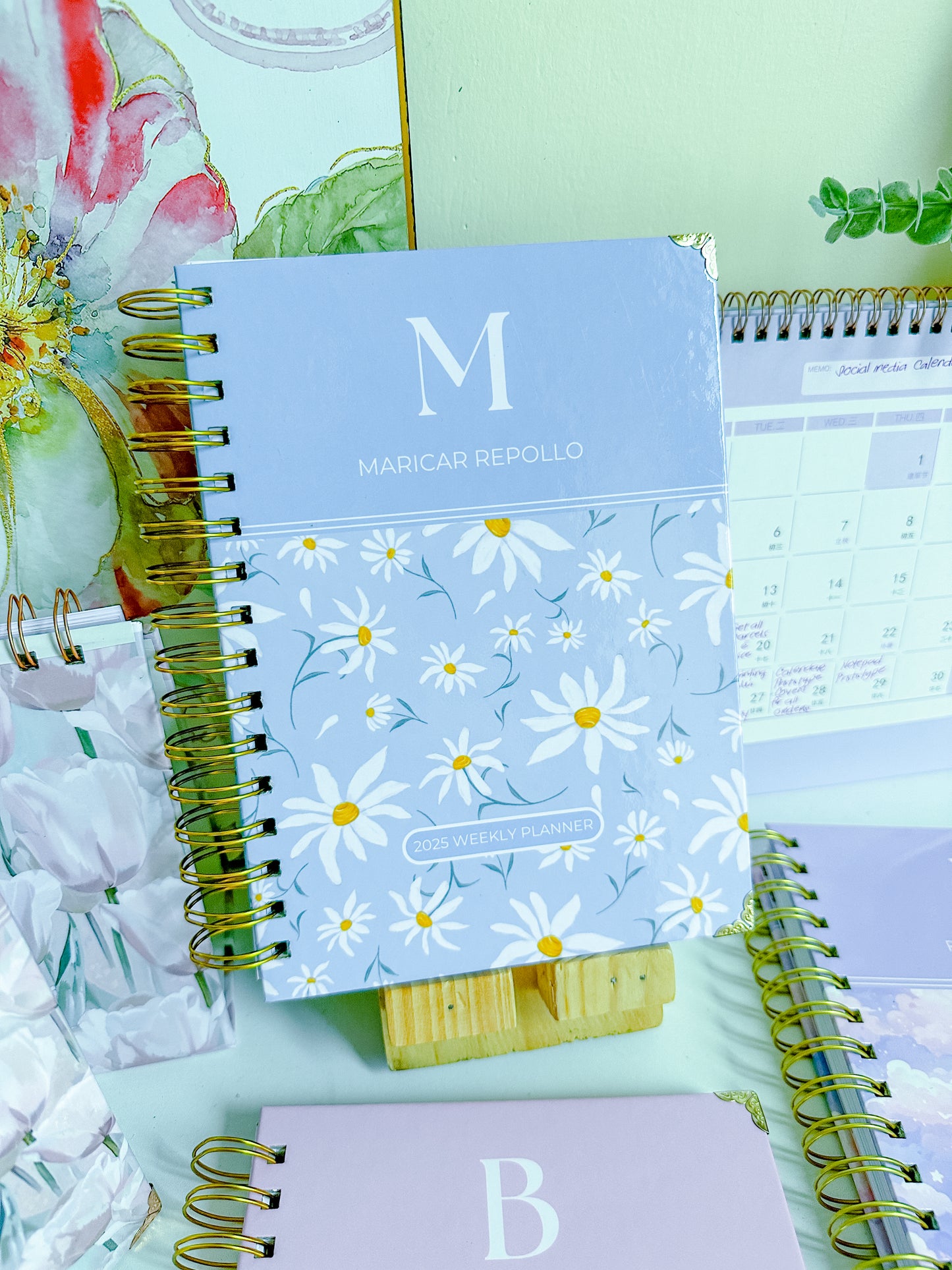 2025 Daisy Dreams Personalized Weekly Planner