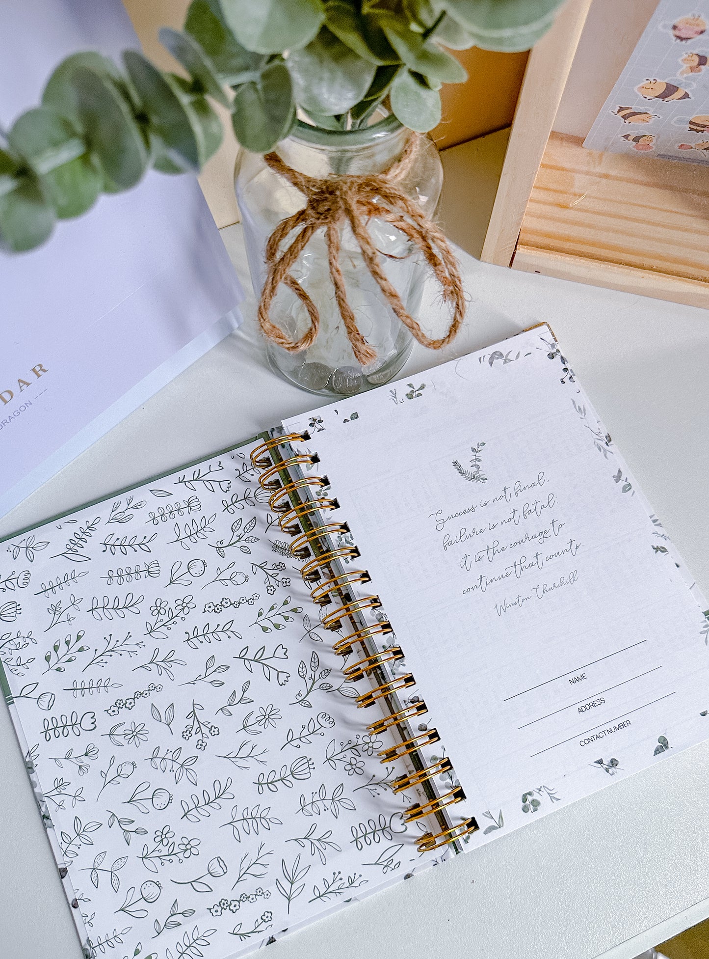 2025 The Greenery Personalized Weekly Planner